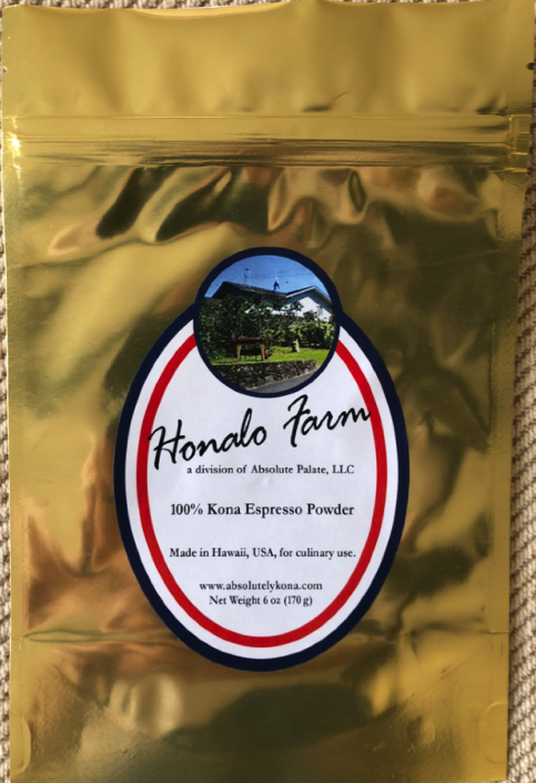 100% Kona Espresso Powder, 6-oz. Bag - Click Image to Close